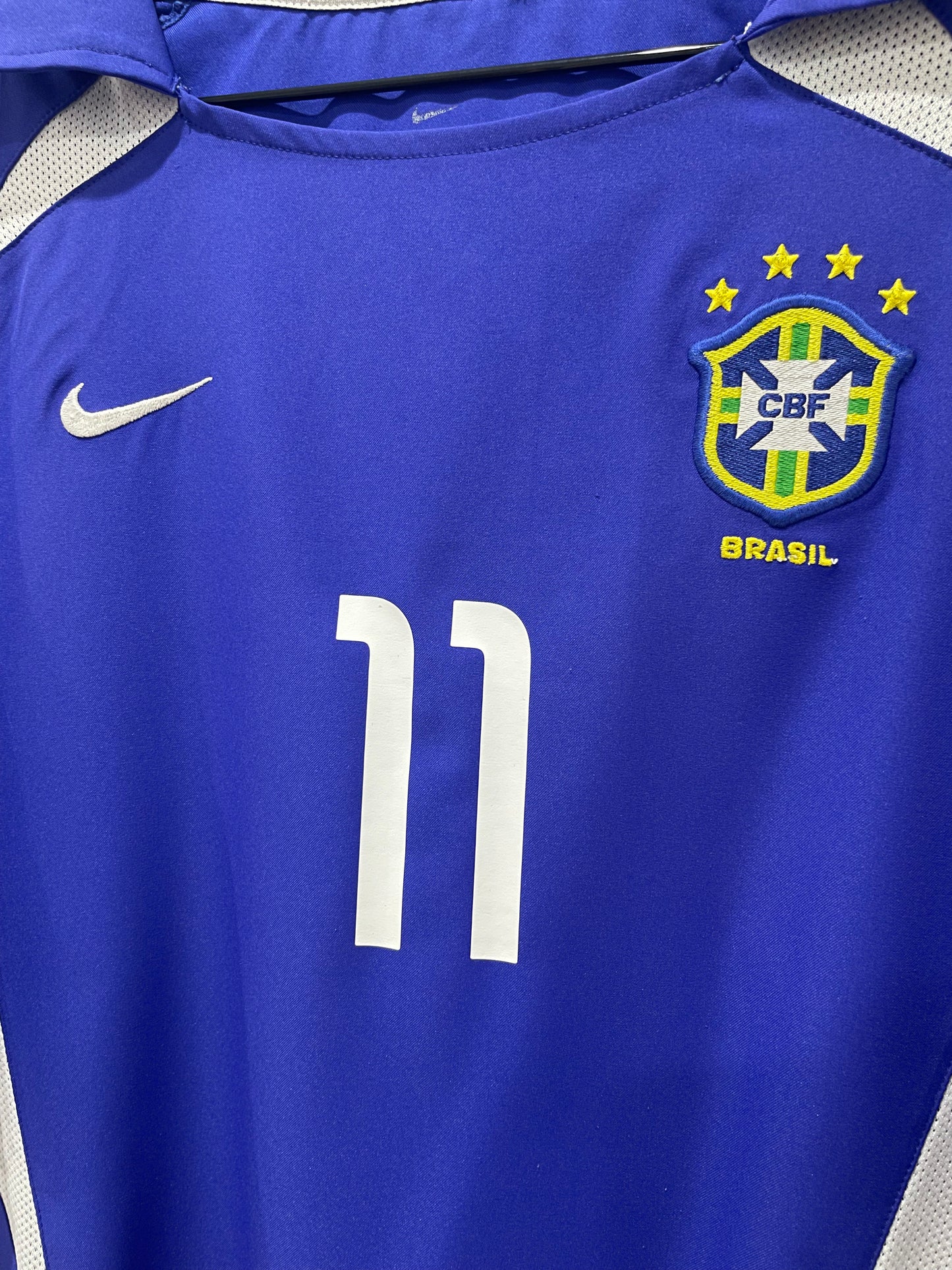 BRAZIL 2002 AWAY RONALDINHO S