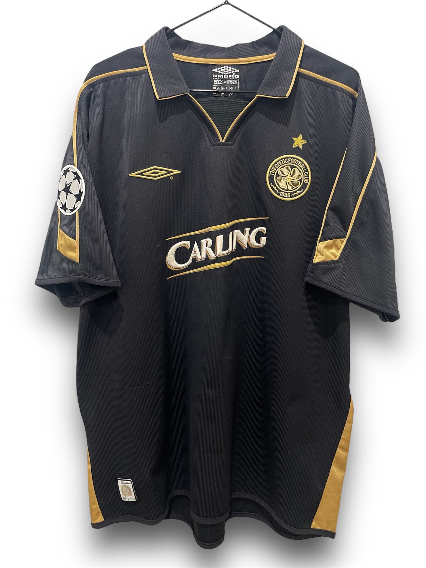 CELTIC 2003 AWAY LARSSON XL