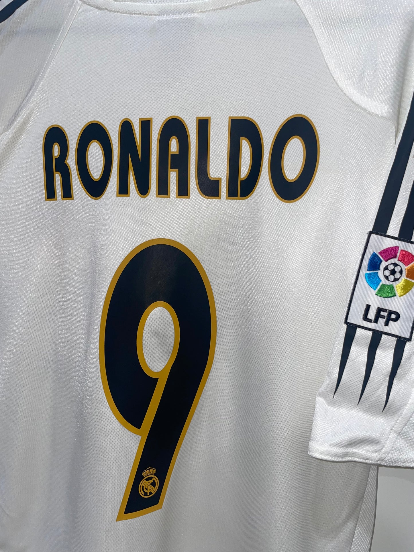 REAL MADRID 2004 HOME RONALDO XL