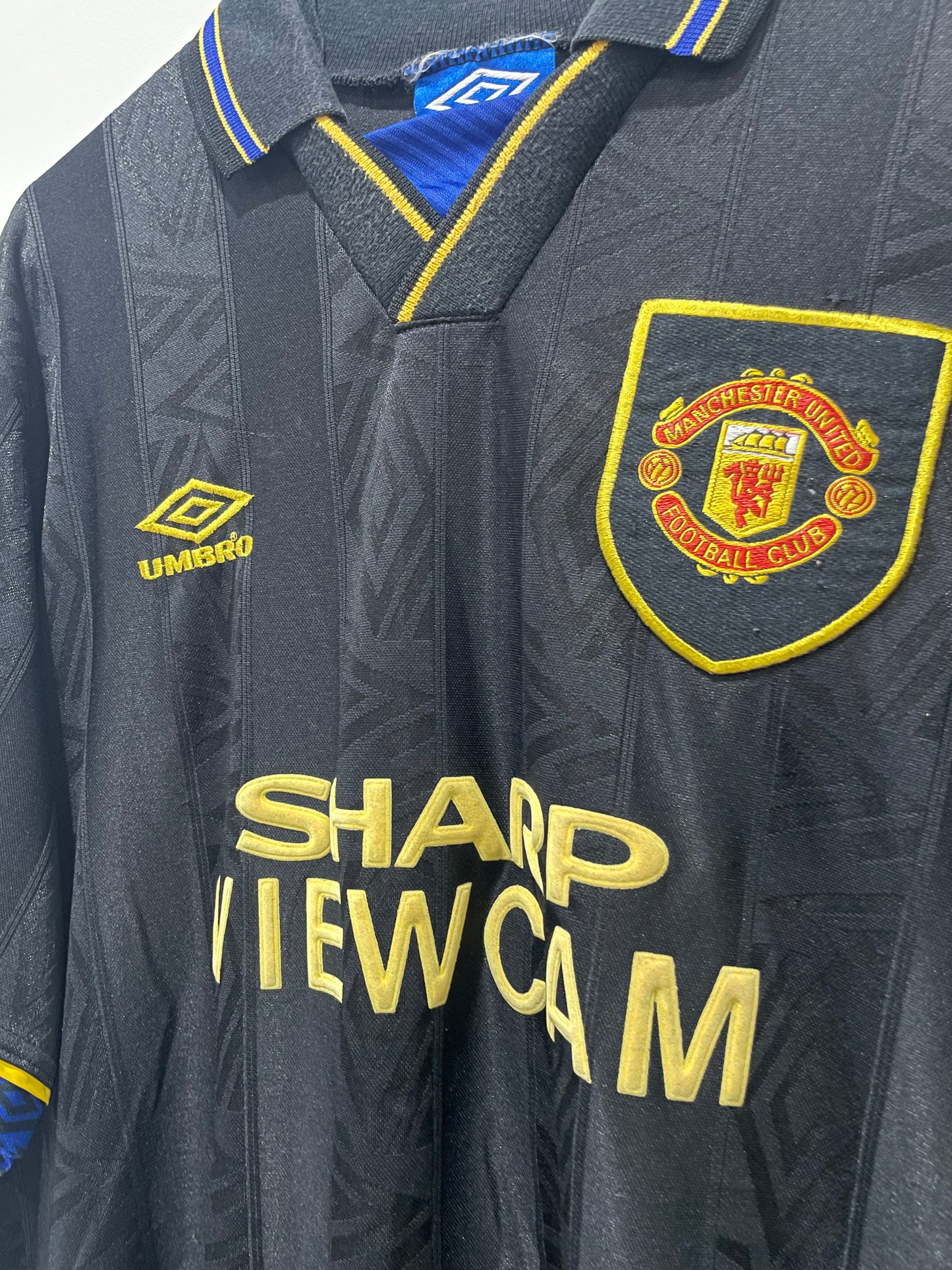 MANCHESTER UNITED 1993 AWAY CANTONA XL