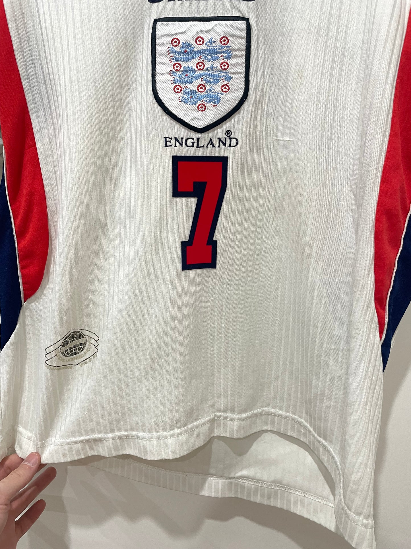 ENGLAND 1998 HOME BECKHAM M