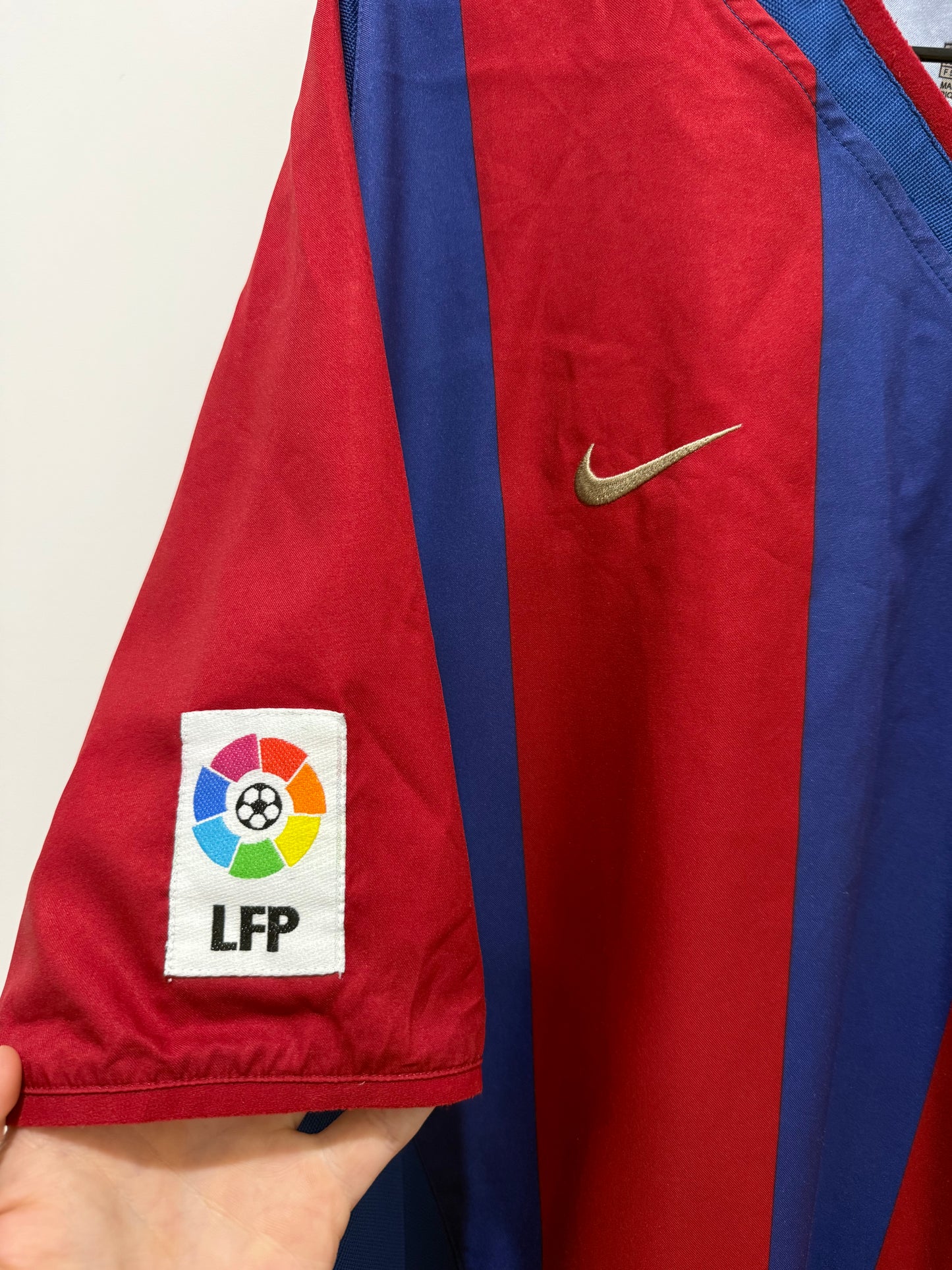 BARCELONA 2002 HOME RIQUELME XL