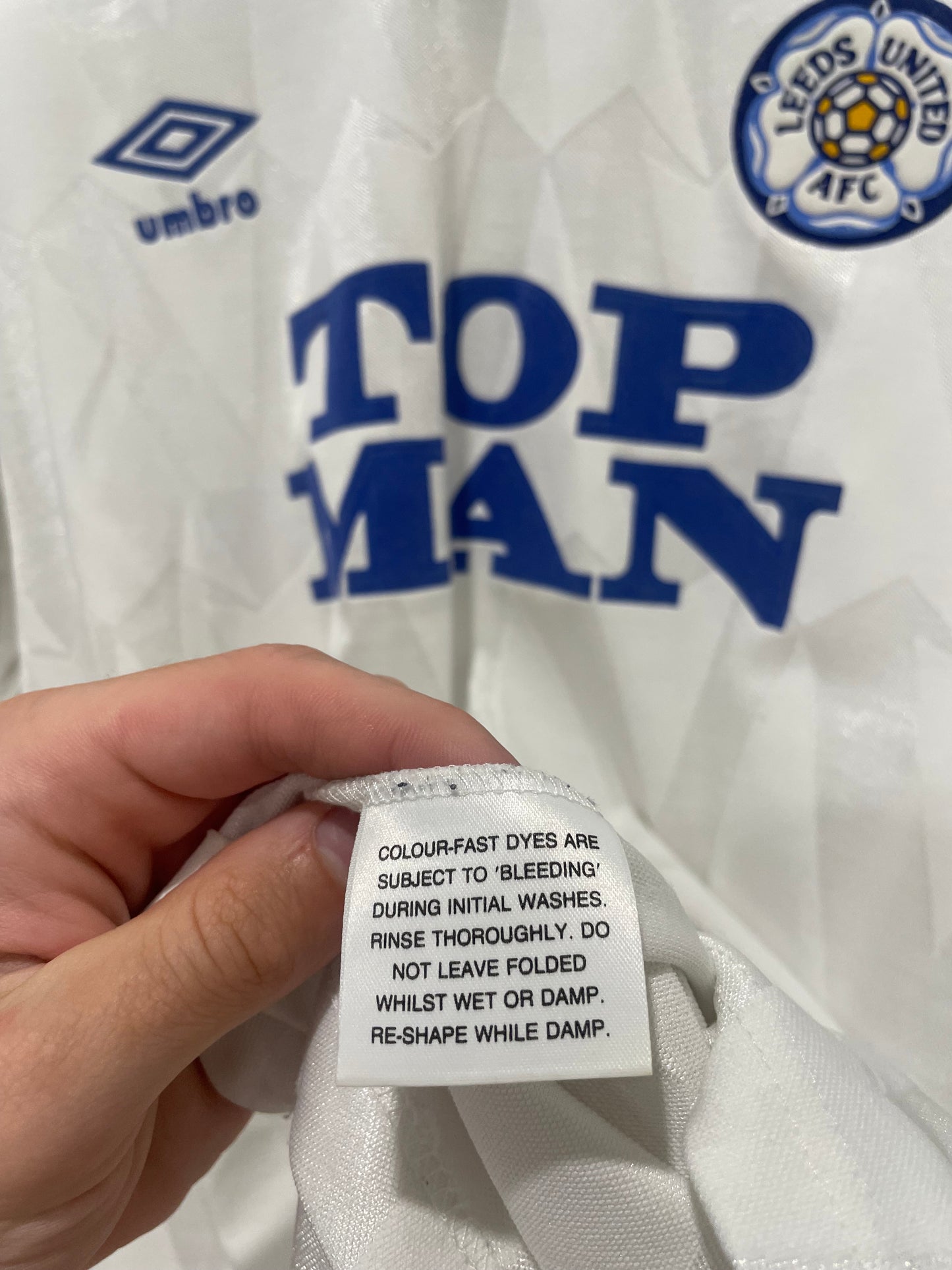 LEEDS UNITED 1990 HOME L