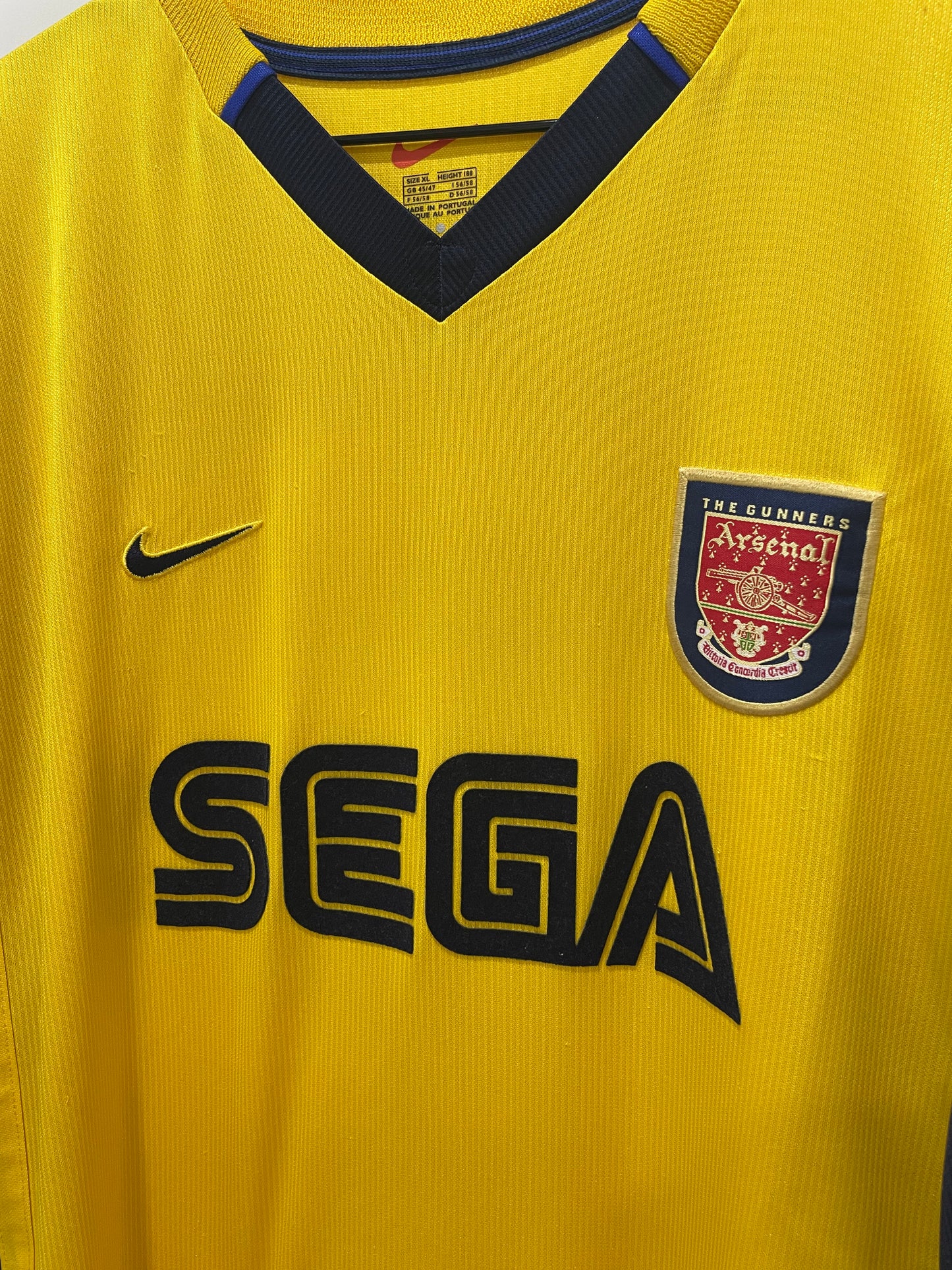 ARSENAL 1999 AWAY SUKER XL