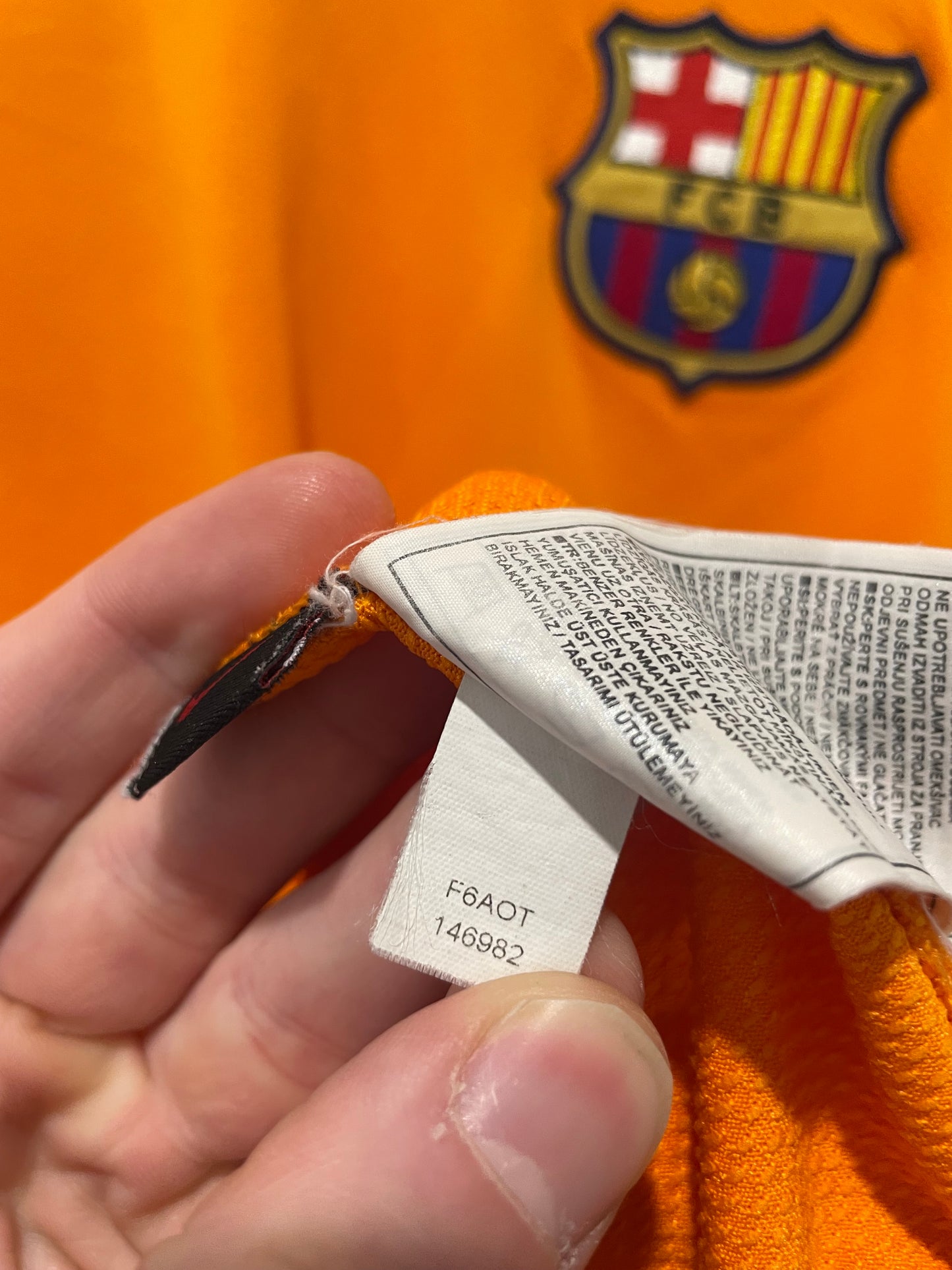 BARCELONA 2006 AWAY RONALDINHO XL