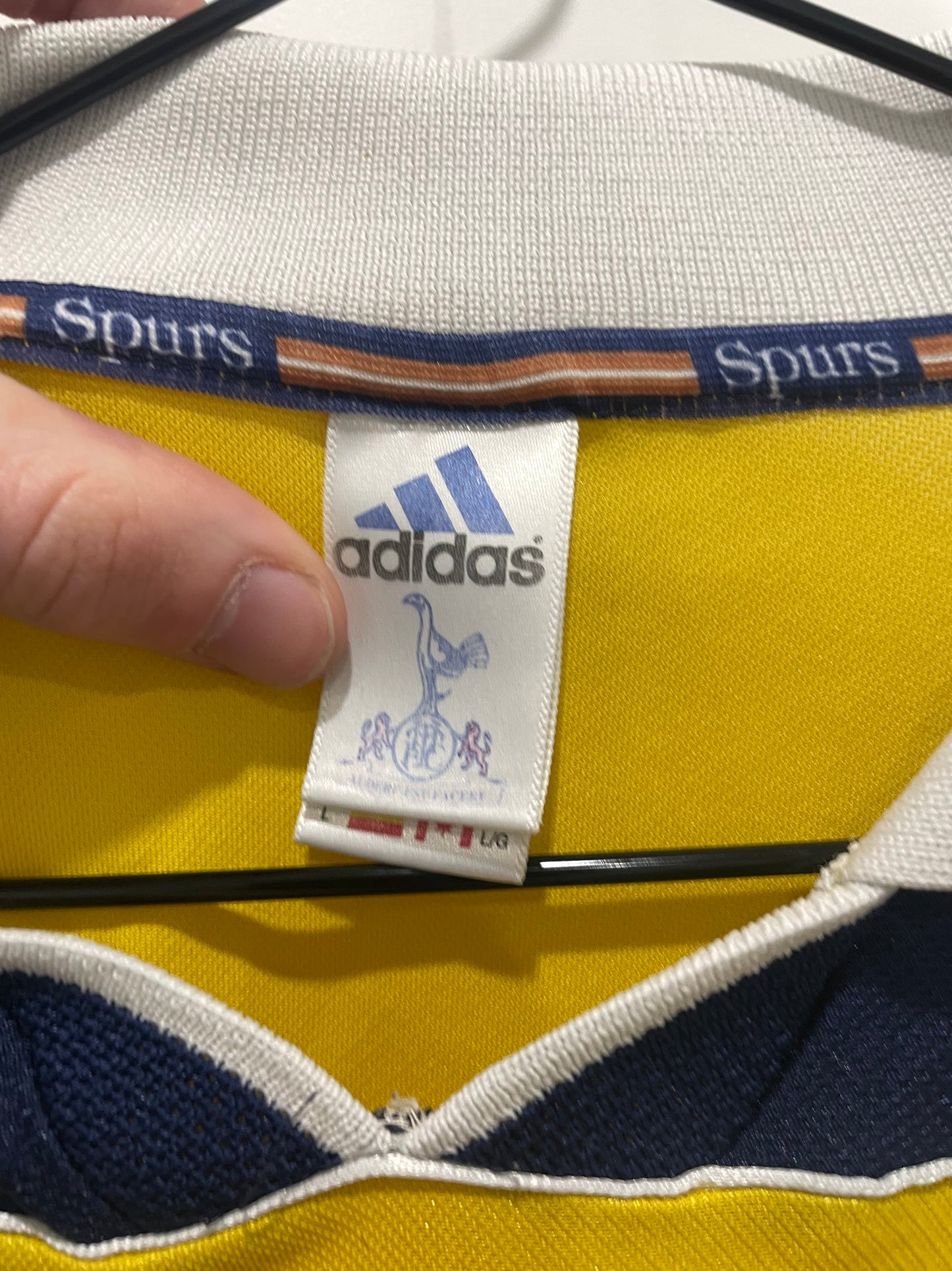 TOTTENHAM 1999 AWAY LS L