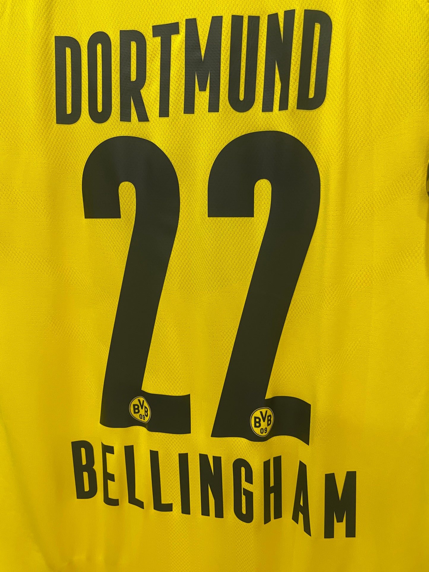 BORUSSIA DORTMUND 2021 HOME (PV) BELLINGHAM L (BNWT)