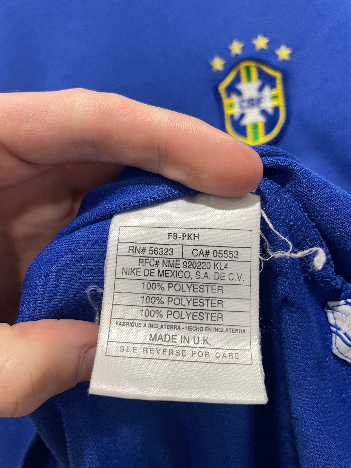 BRAZIL 1998 AWAY L