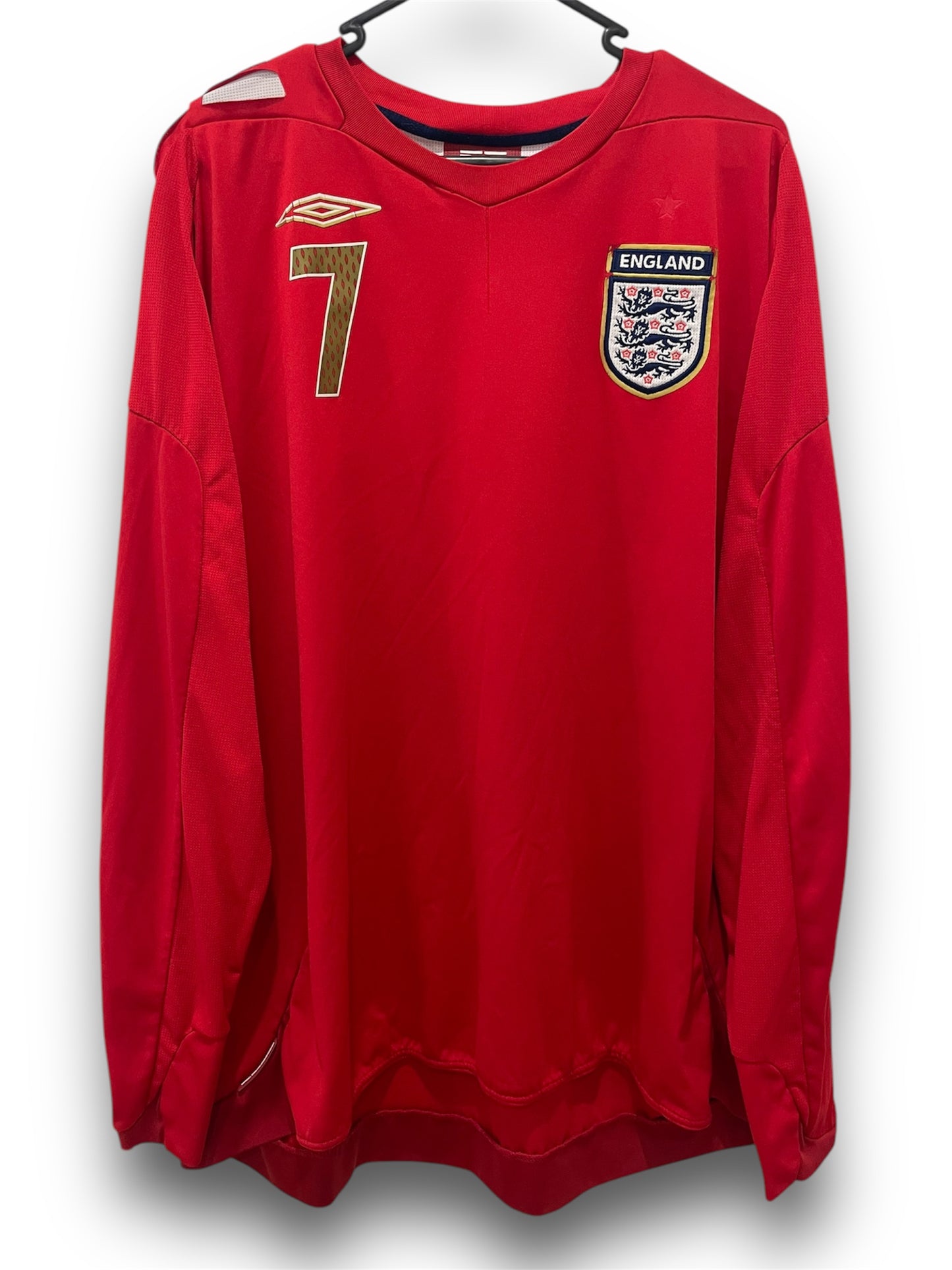 ENGLAND 2006 AWAY LS BECKHAM XXL