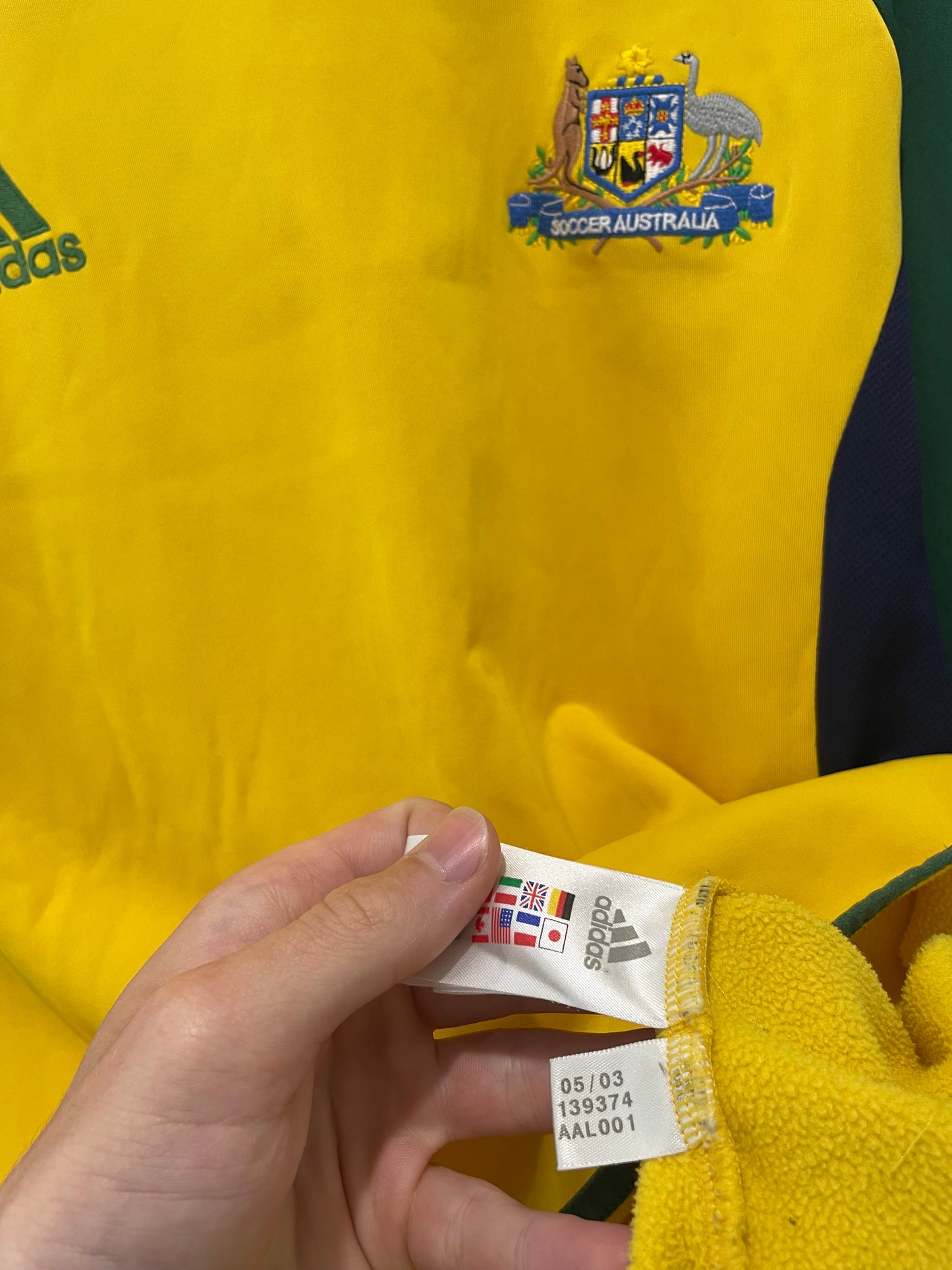 AUSTRALIA OLYROOS 2002 TRAINING JUMPER (PI) M
