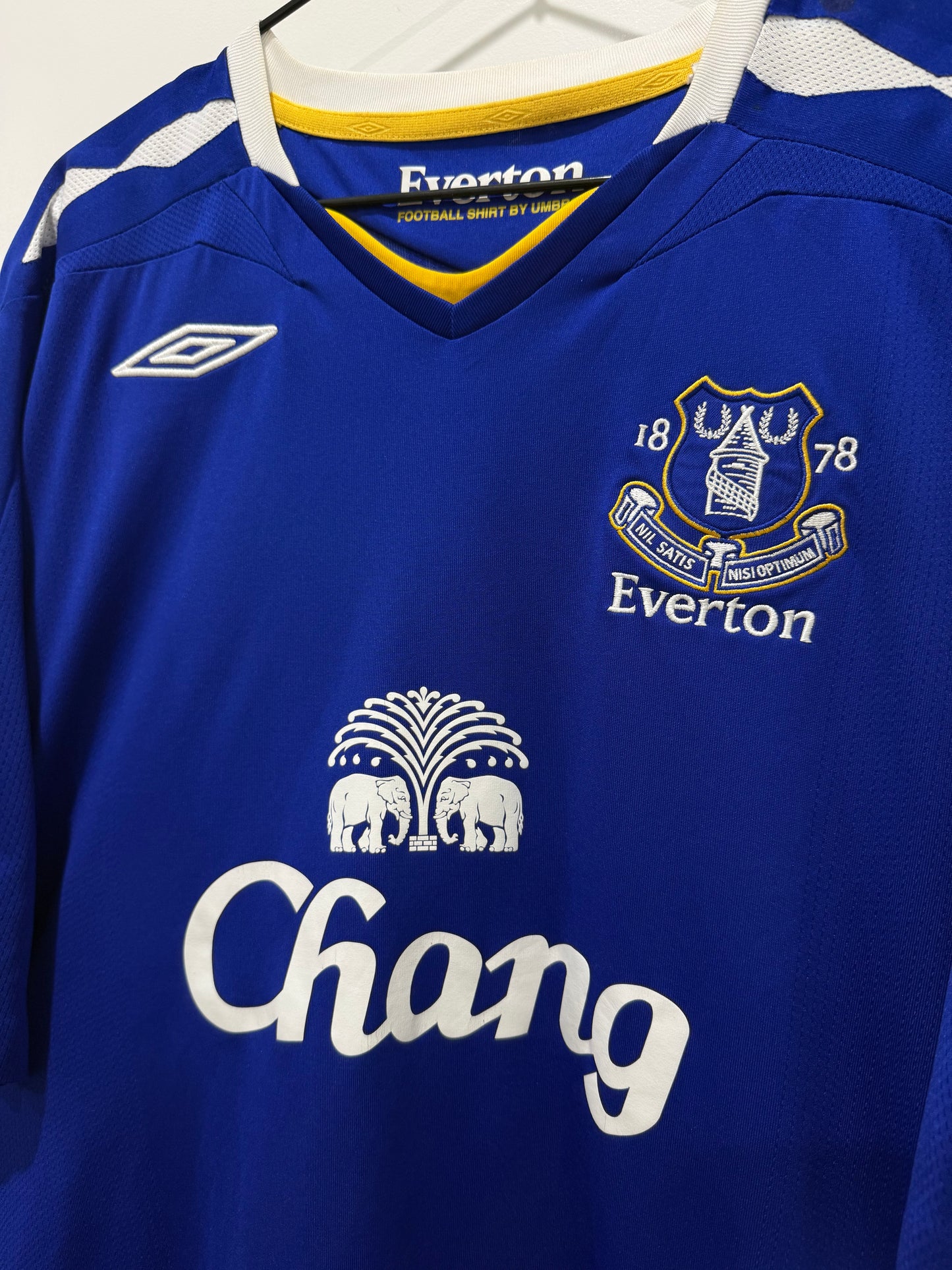 EVERTON 2008 HOME CAHILL XL