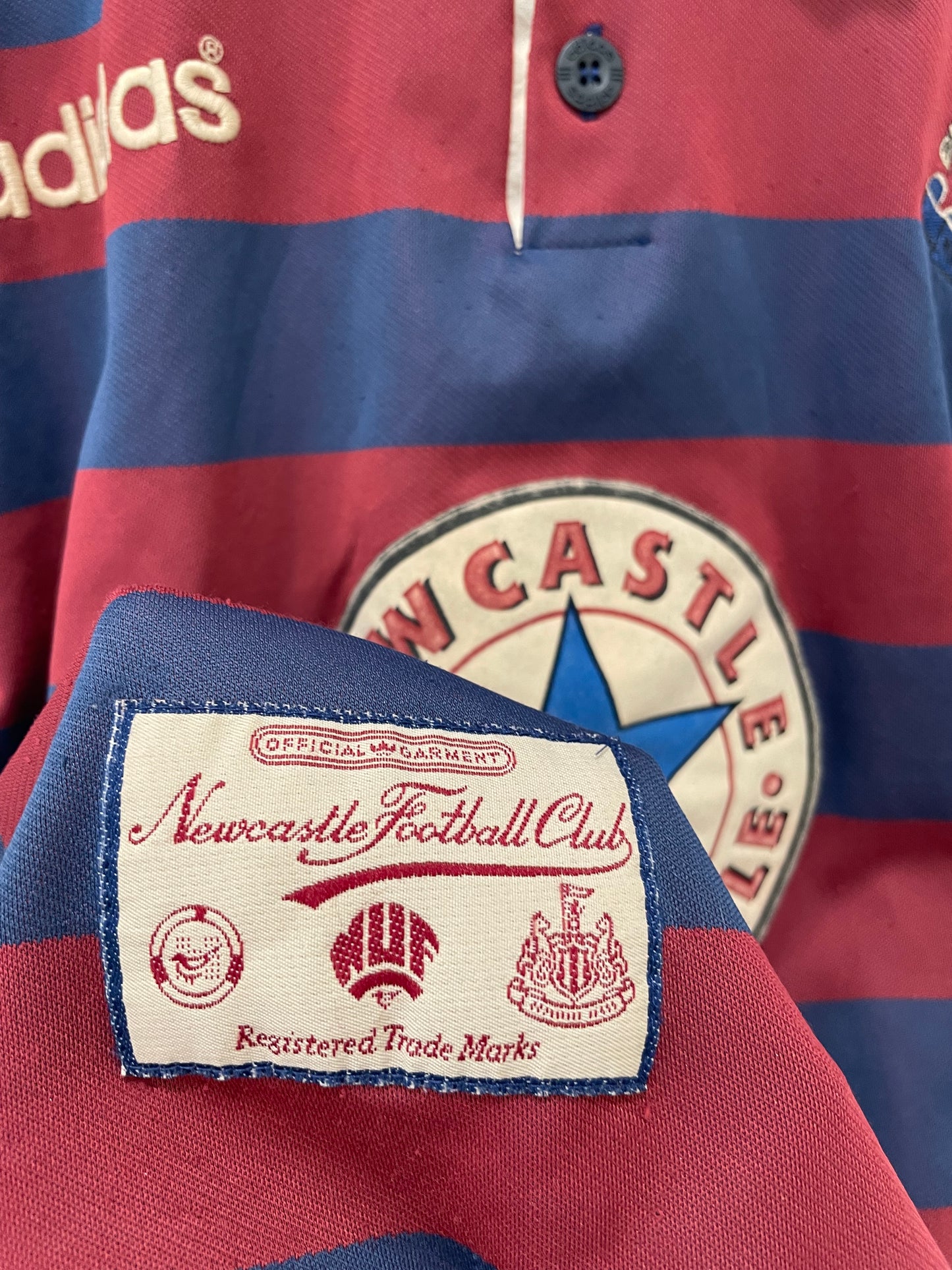 NEWCASTLE UNITED 1995 AWAY S