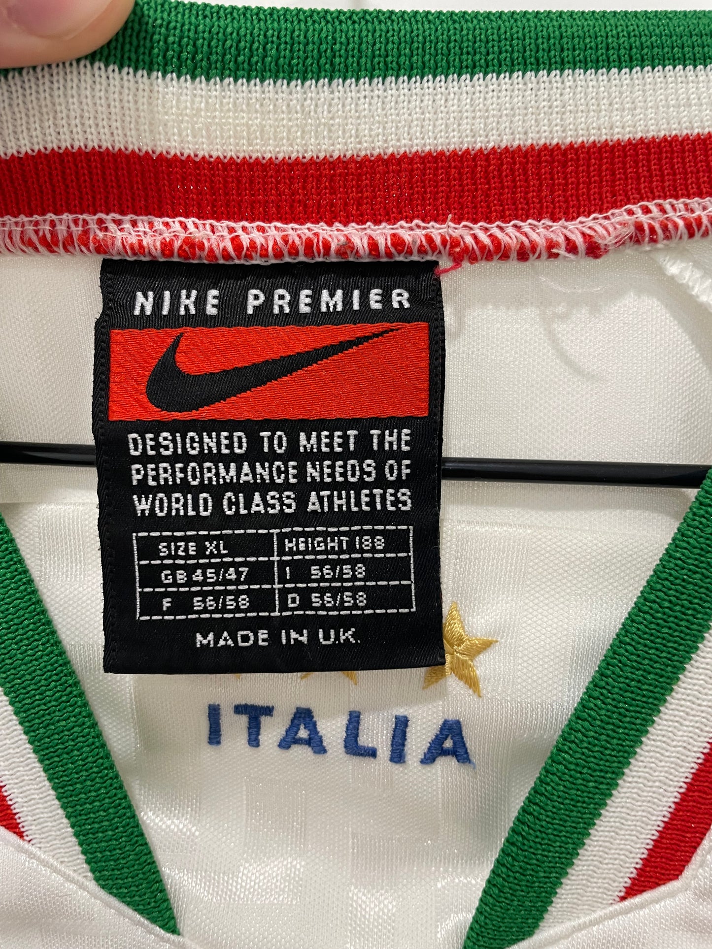 ITALY 1995 TRAINING XL