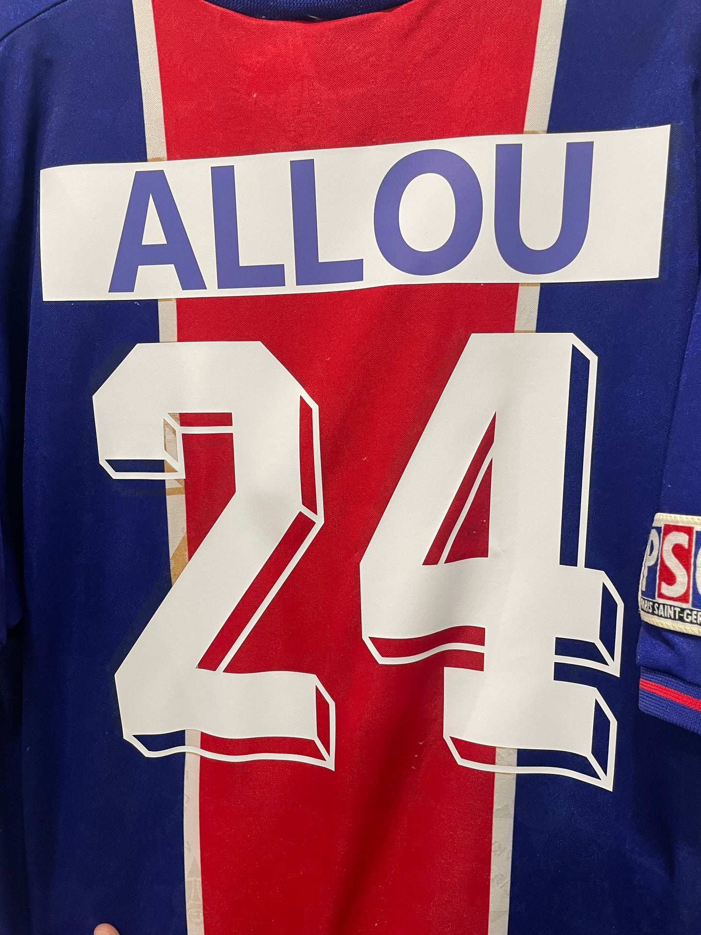 PSG 1995 HOME ALLOU L