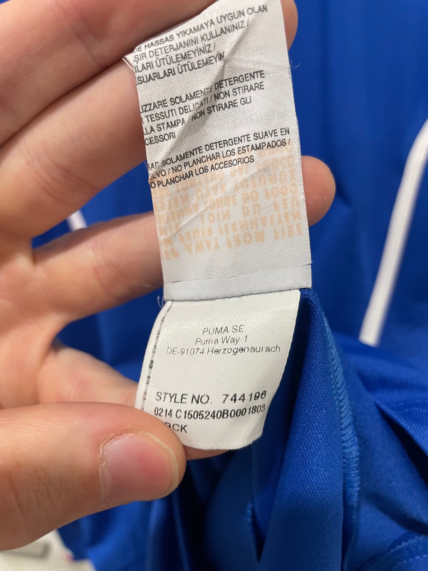 ITALY 2014 HOME LS (PV) BALOTELLI XXL