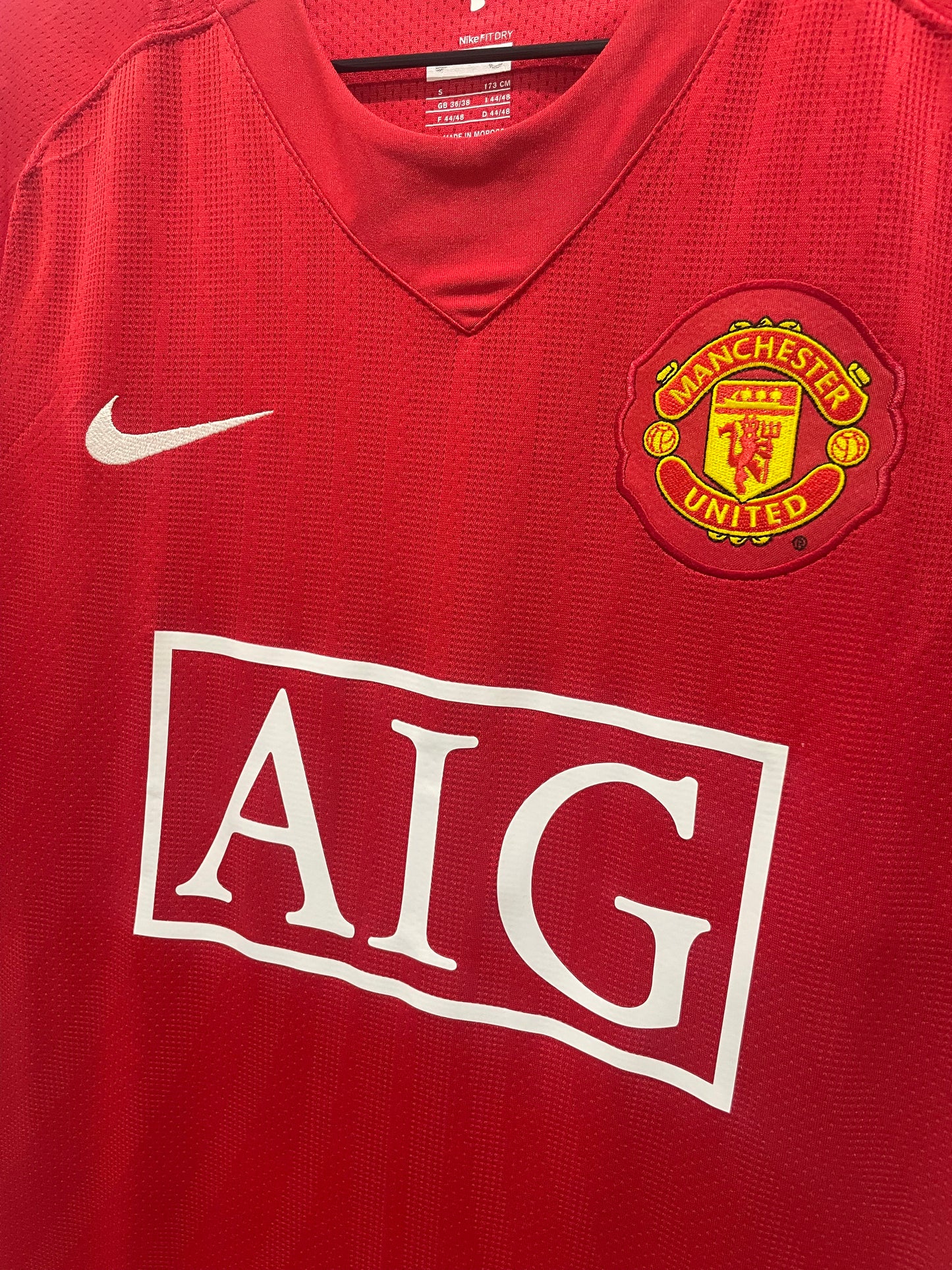 MANCHESTER UNITED 2007 HOME RONALDO S (BNWT)
