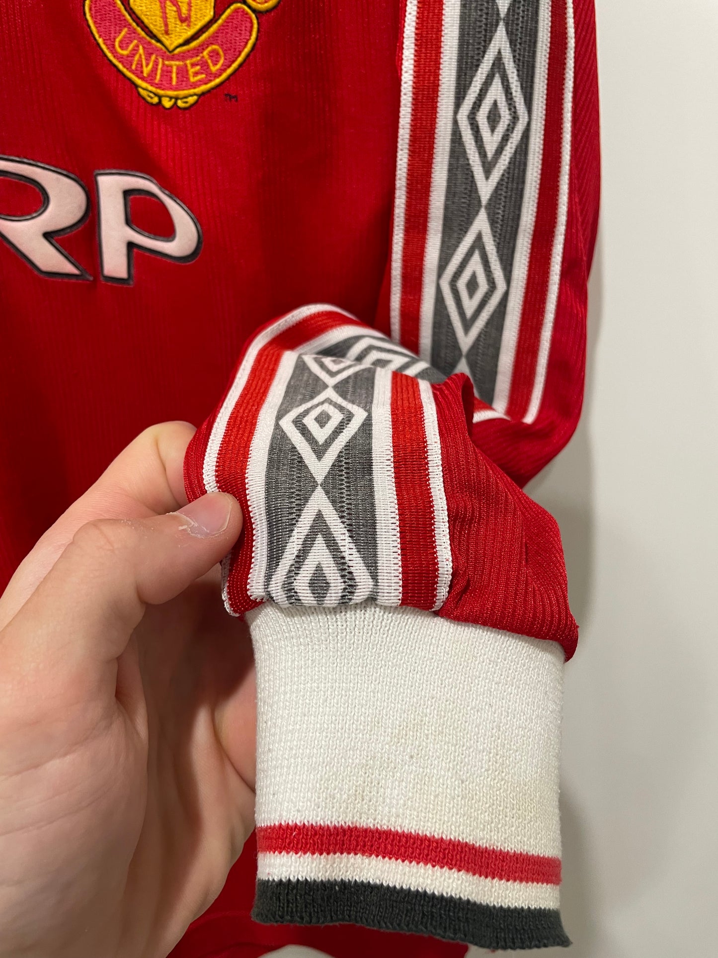 MANCHESTER UNITED 1998 HOME LS S