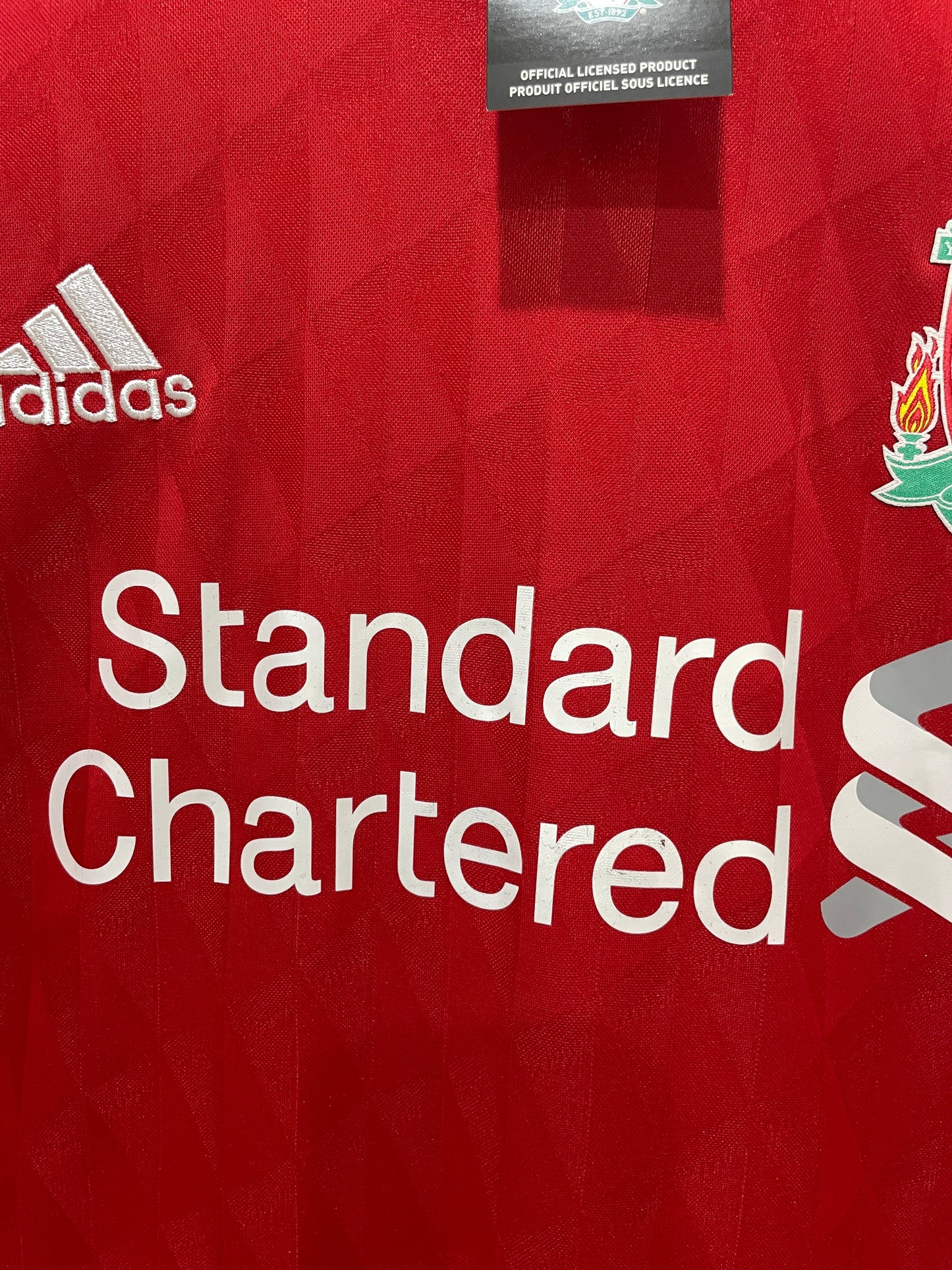 LIVERPOOL 2010 HOME SUAREZ M (BNWT)