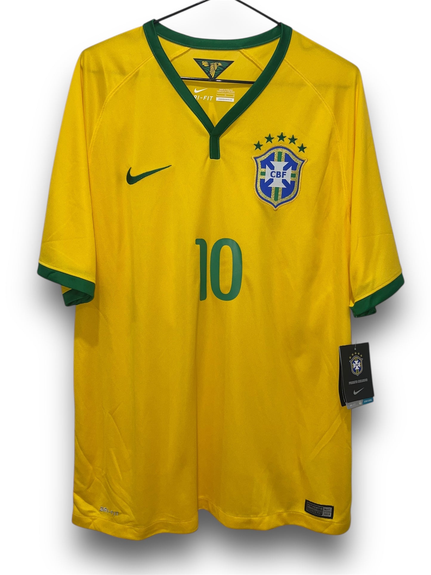 BRAZIL 2014 HOME NEYMAR M (BNWT)