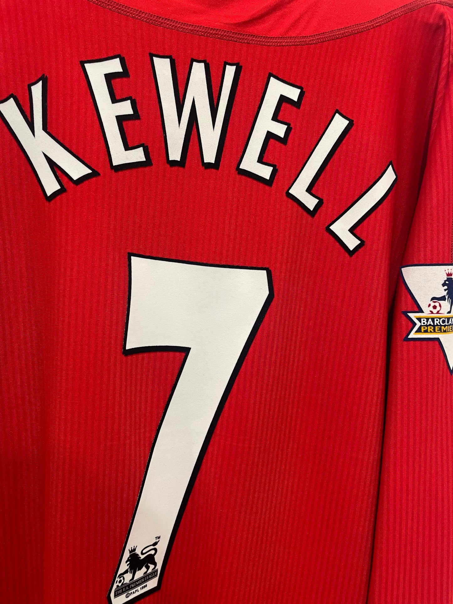 LIVERPOOL 2002 HOME LS KEWELL XL