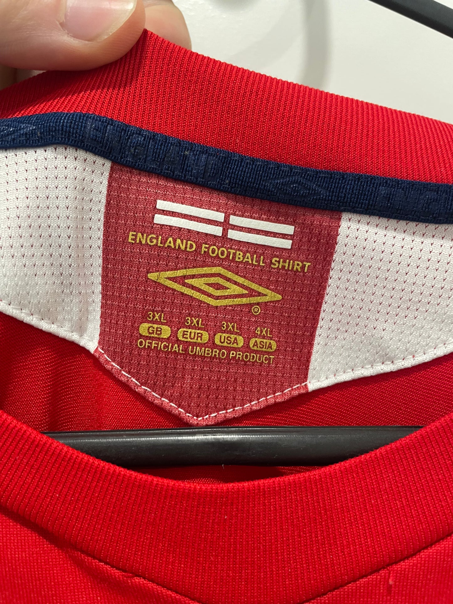 ENGLAND 2006 AWAY LS BECKHAM XXL