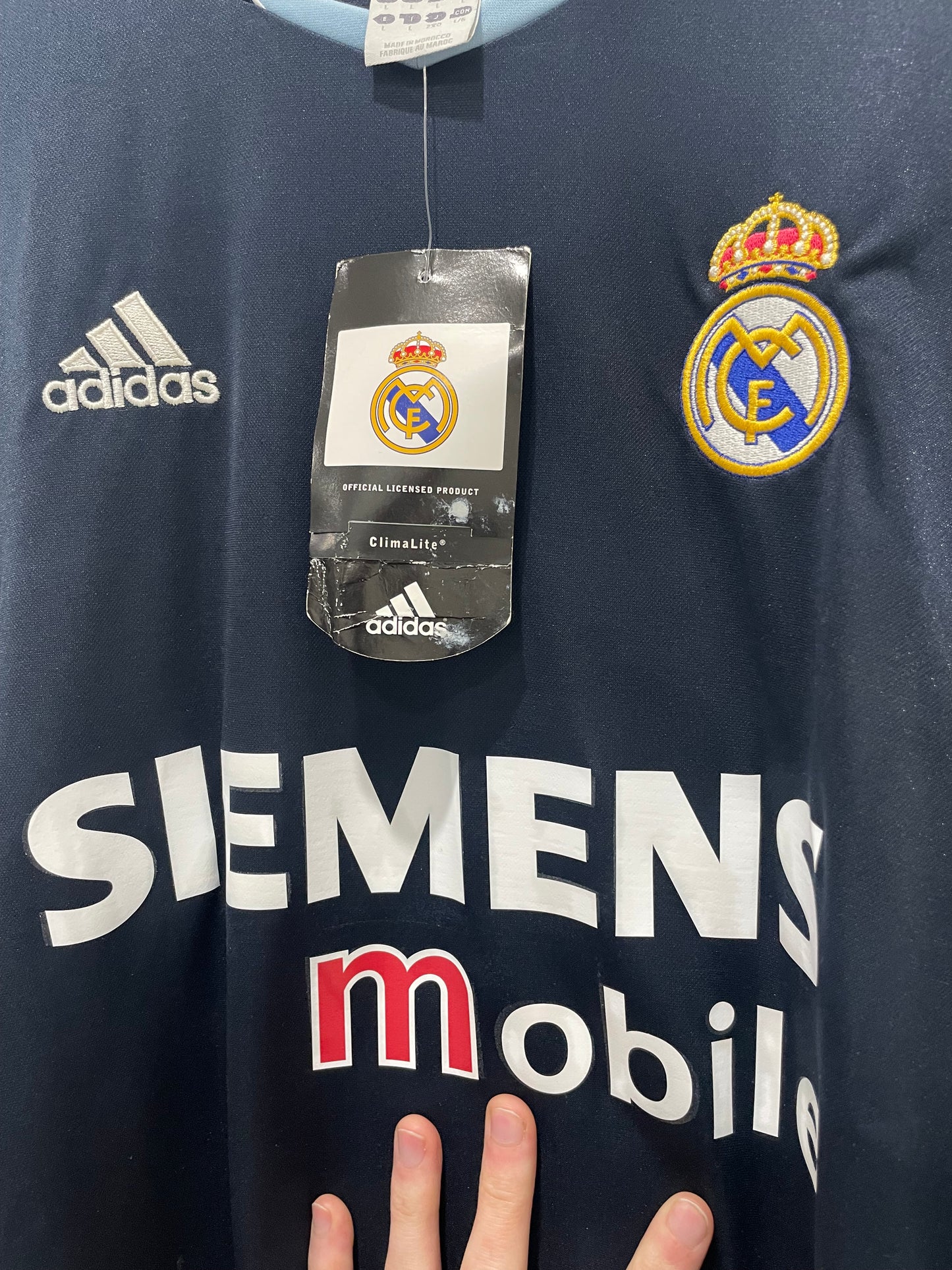 REAL MADRID 2003 AWAY RONALDO L (WT)