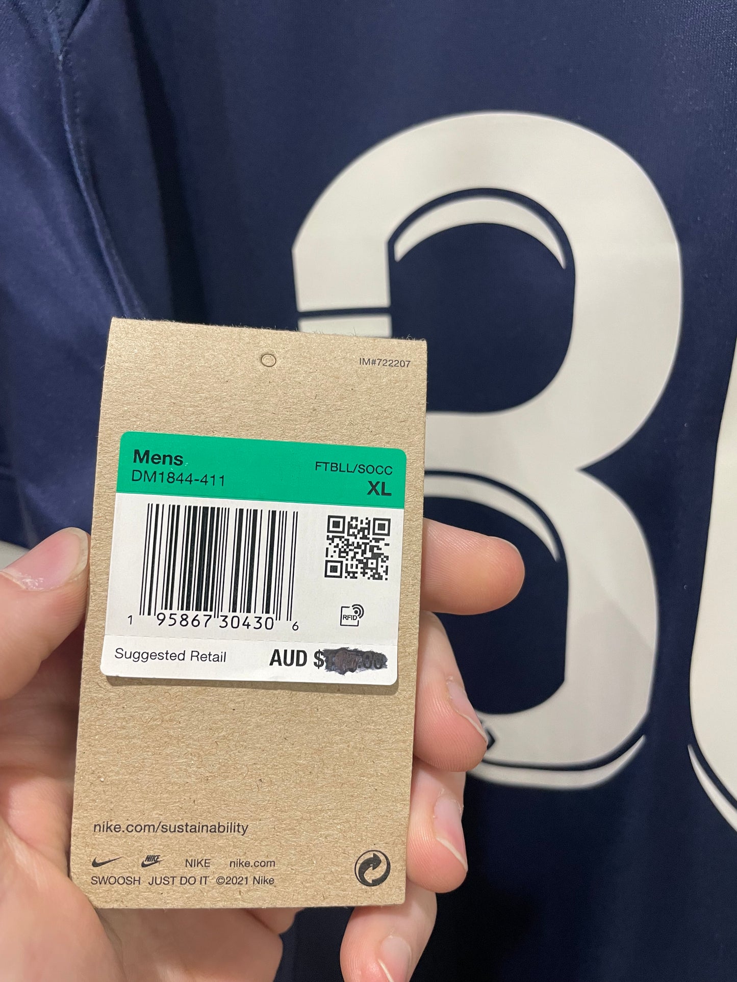 PSG 2022 HOME MESSI XL (BNWT)