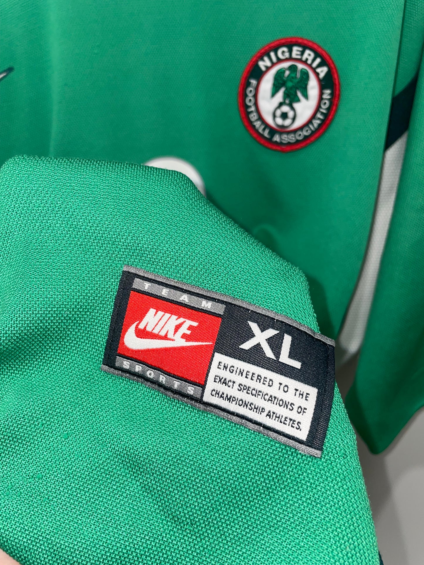 NIGERIA 1998 HOME BABANDIGA XL