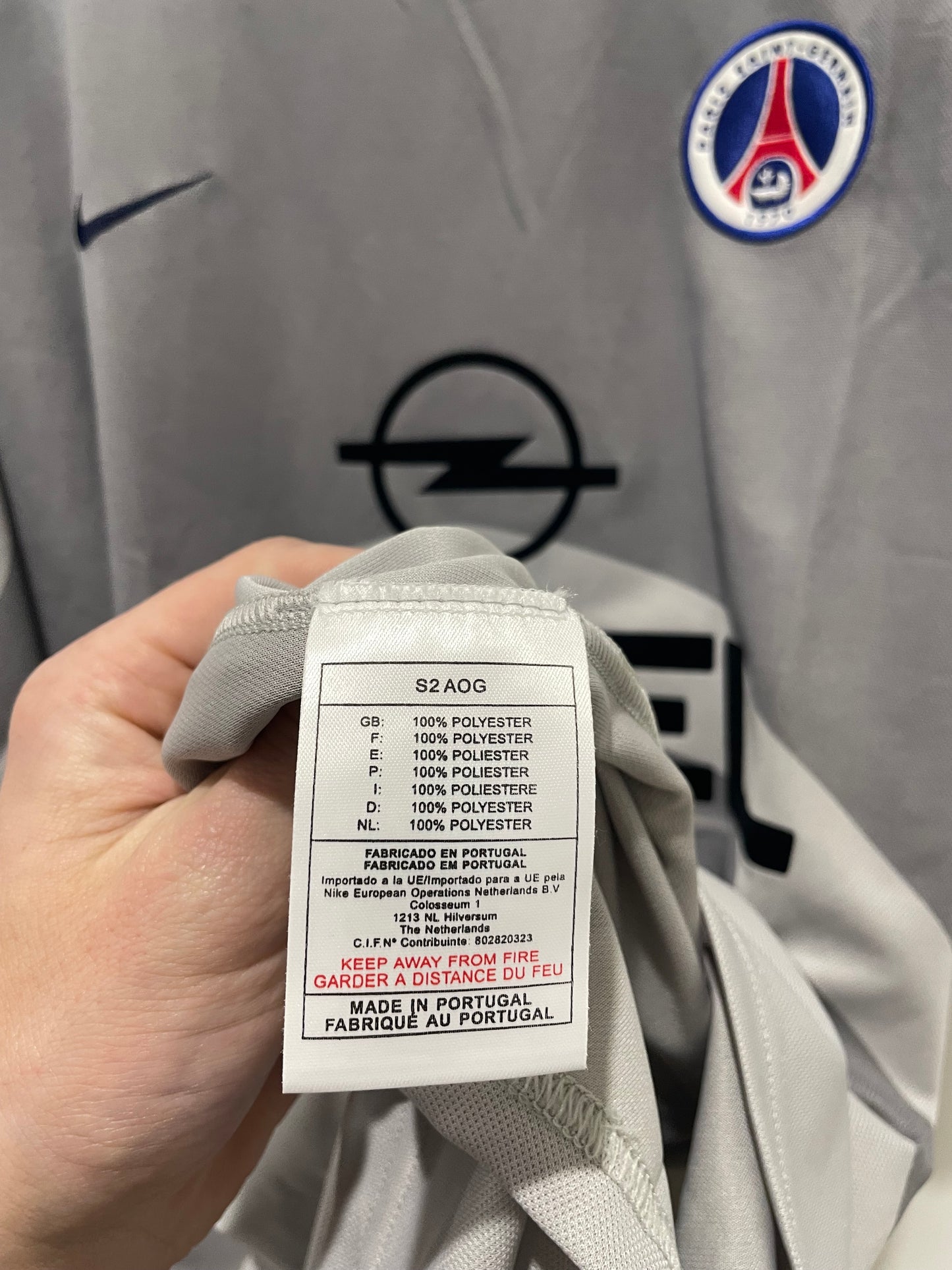 PSG 2001 AWAY RONALDINHO XL