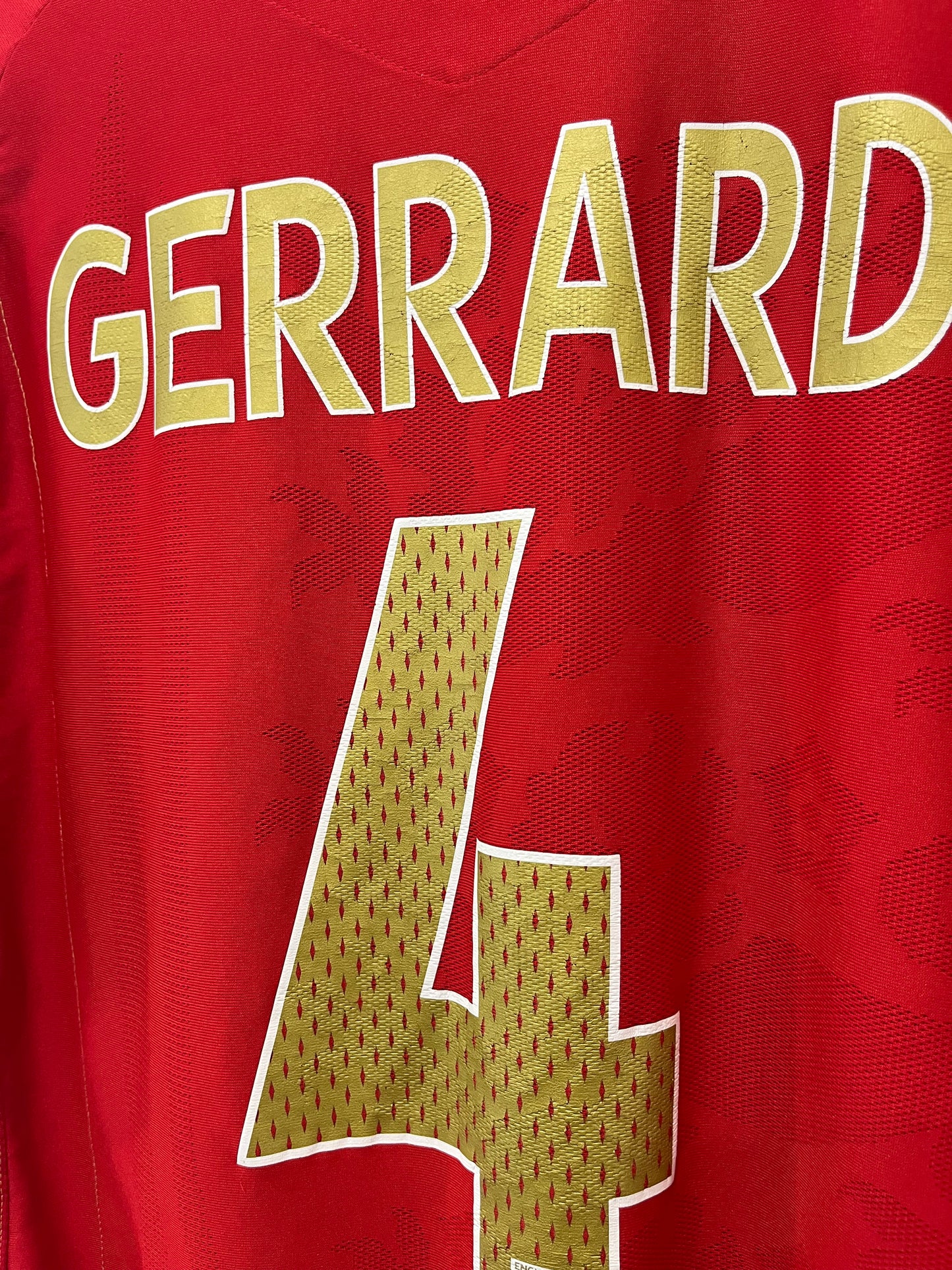 ENGLAND 2006 AWAY GERRARD S