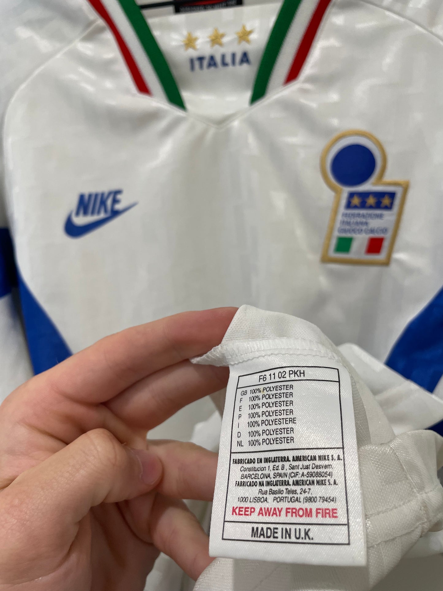 ITALY 1995 TRAINING XL