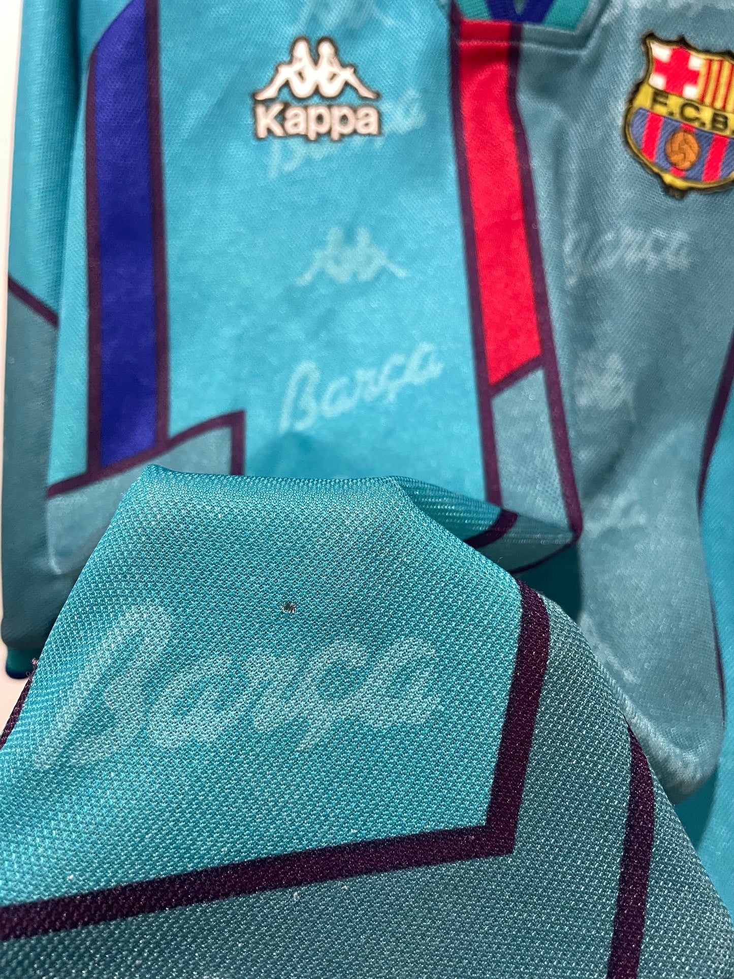 BARCELONA 1996 AWAY XXL