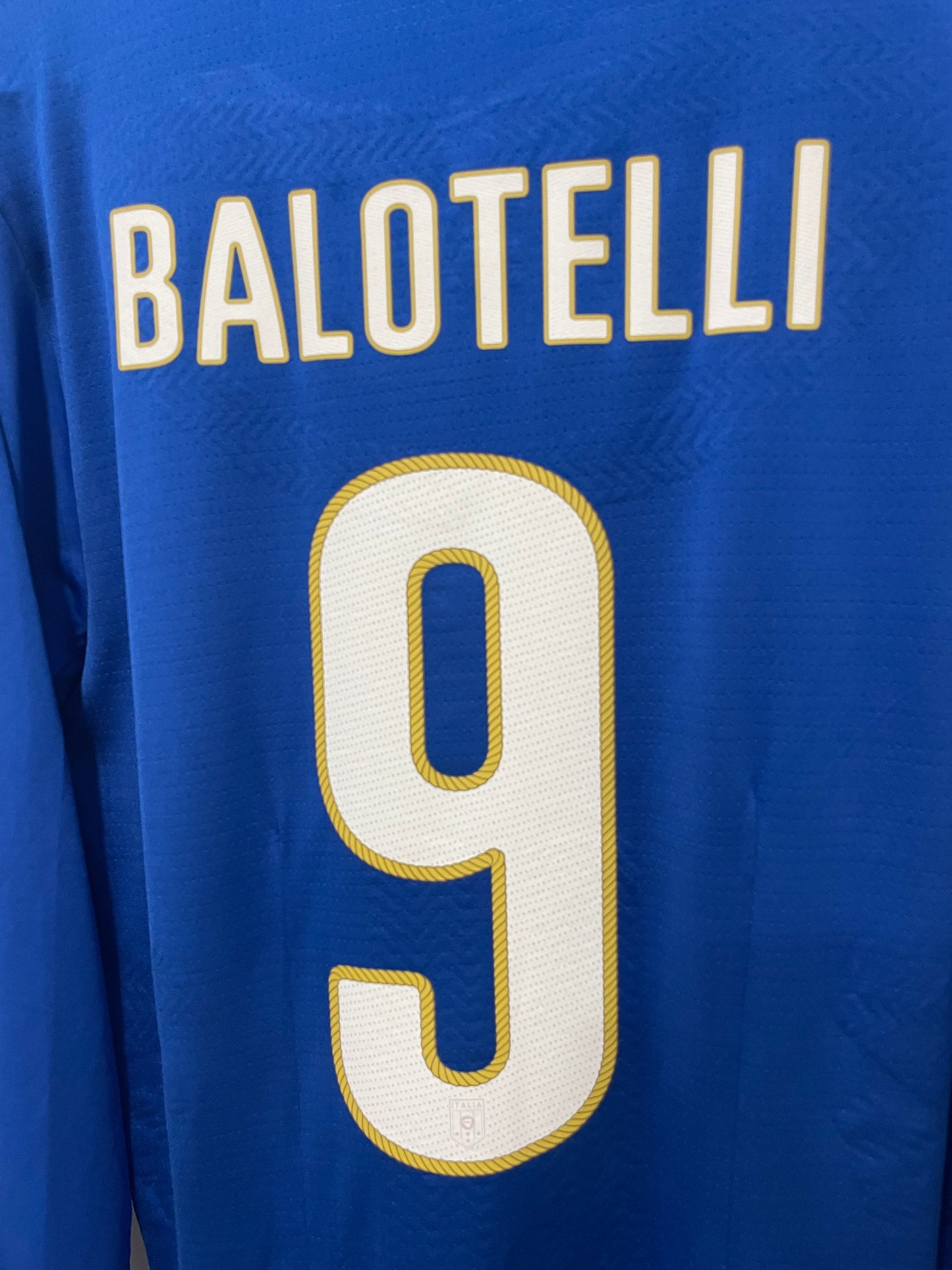 ITALY 2014 HOME LS (PV) BALOTELLI XXL