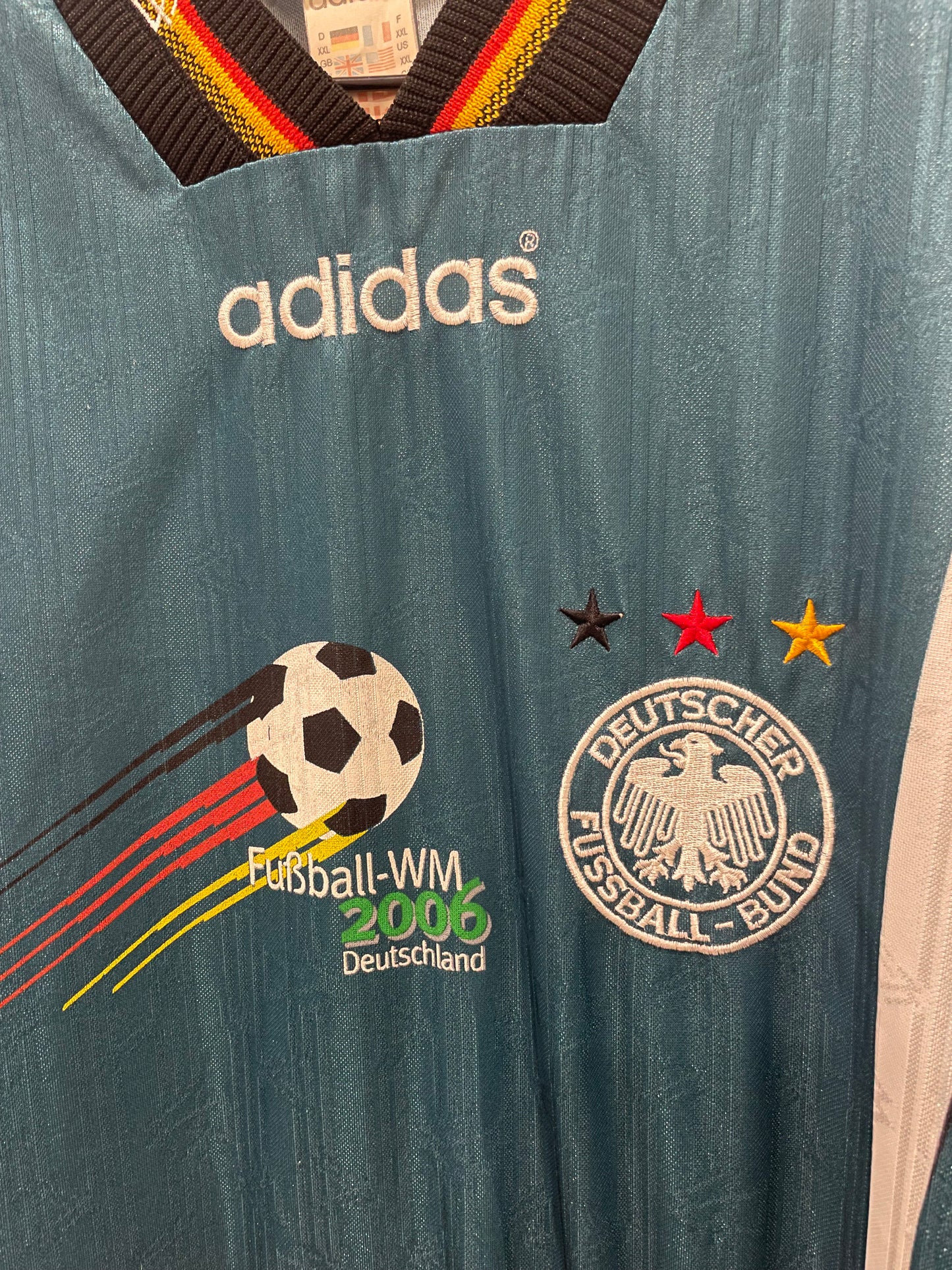 GERMANY 1996 AWAY KLINSMANN XXL