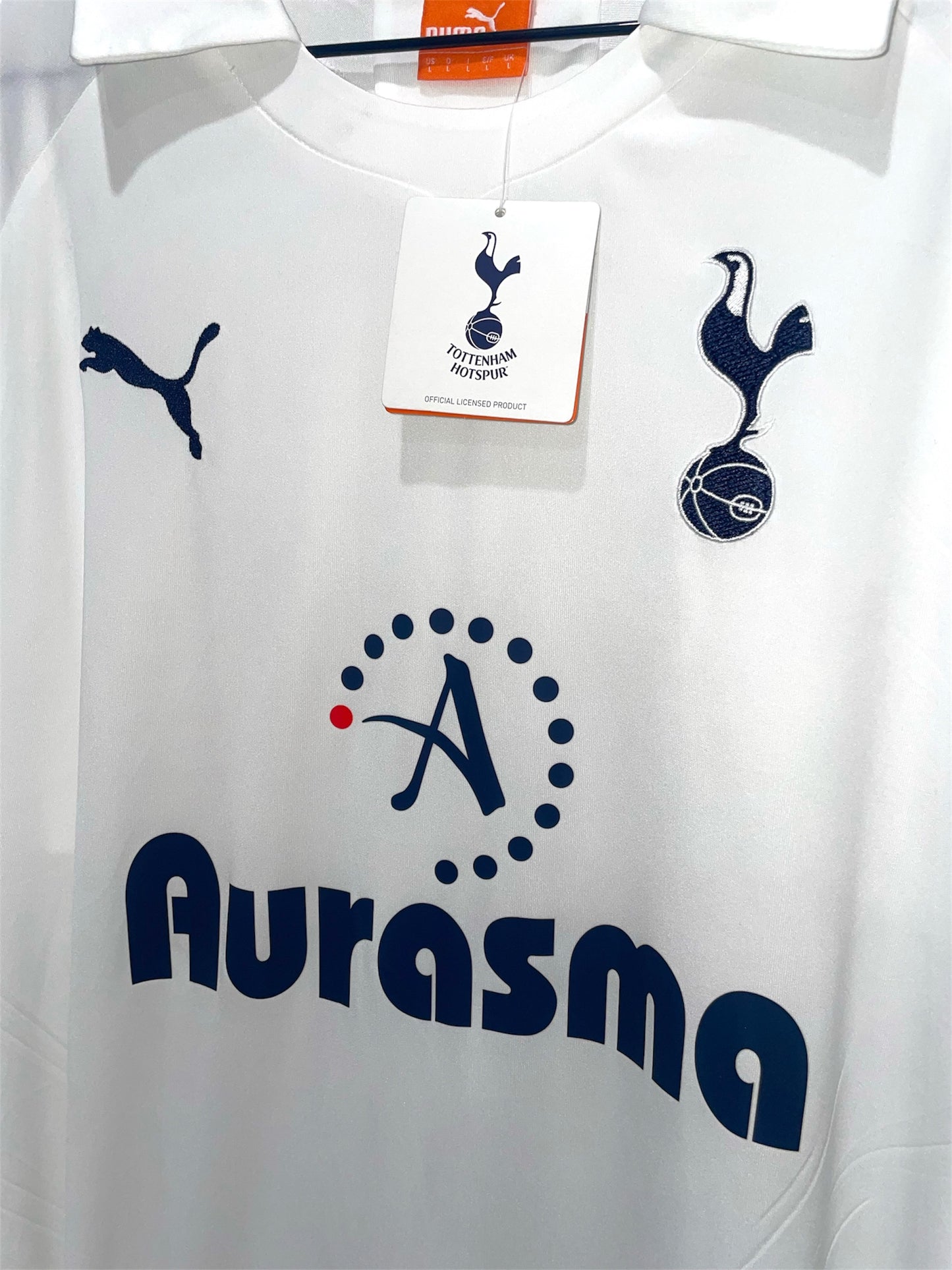 TOTTENHAM 2011 HOME LS BALE L (BNWT)