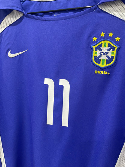 BRAZIL 2002 AWAY RONALDINHO S