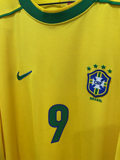 BRAZIL 1998 HOME RONALDO XXL