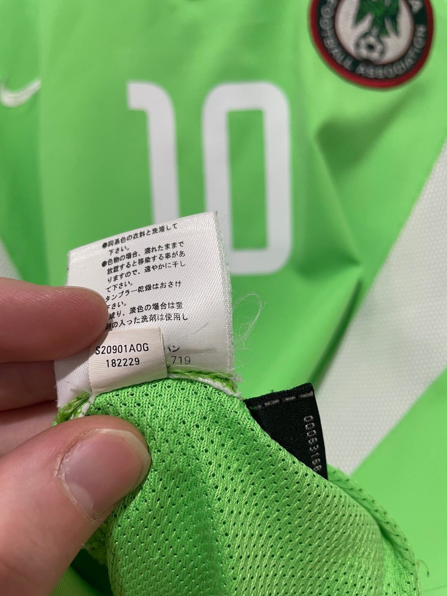 NIGERIA 2002 HOME OKOCHA M