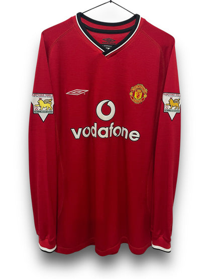 MANCHESTER UNITED 2000 HOME LS BECKHAM L