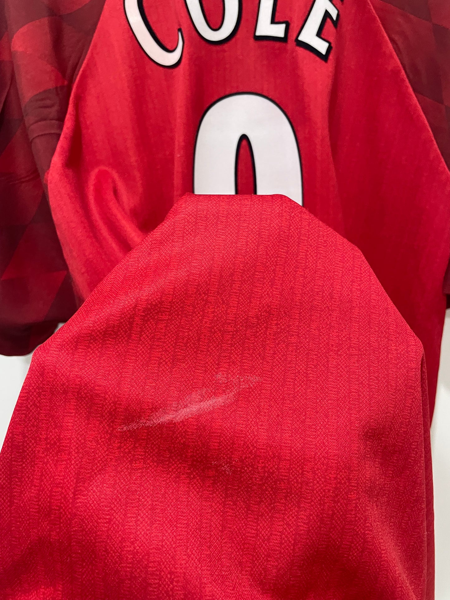 MANCHESTER UNITED 1996 HOME COLE XL