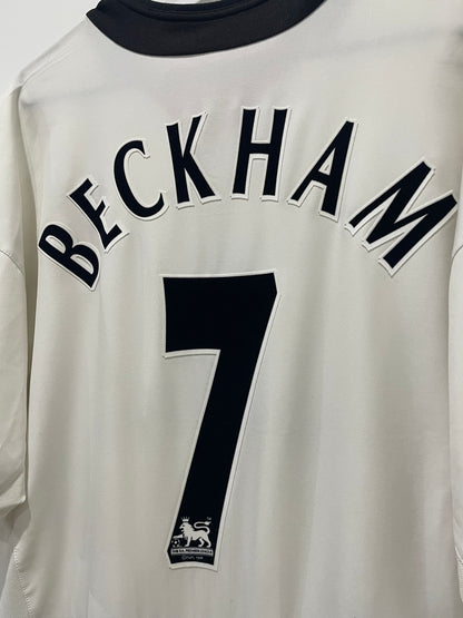 MANCHESTER UNITED 2002 AWAY BECKHAM XL