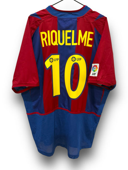 BARCELONA 2002 HOME RIQUELME XL