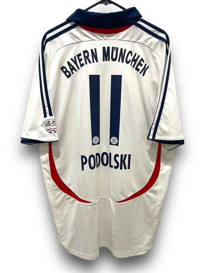 BAYERN MUNICH 2006 AWAY PODOLSKI XL