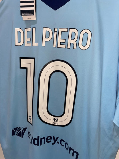 SYDNEY FC 2012 HOME DEL PIERO XL (BNWT)