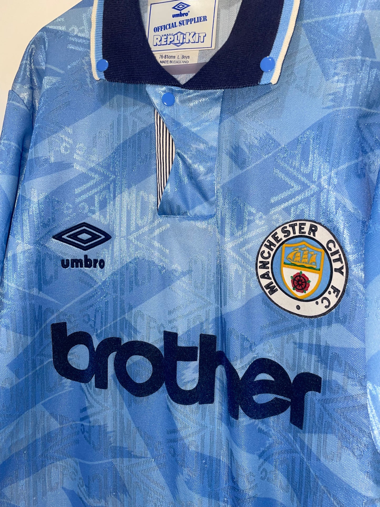 MANCHESTER CITY 1991 HOME YL