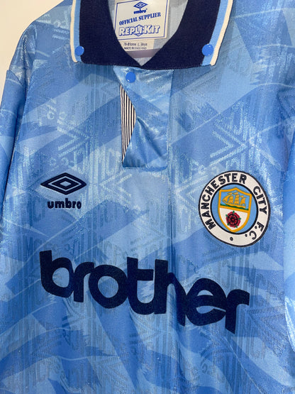 MANCHESTER CITY 1991 HOME YL
