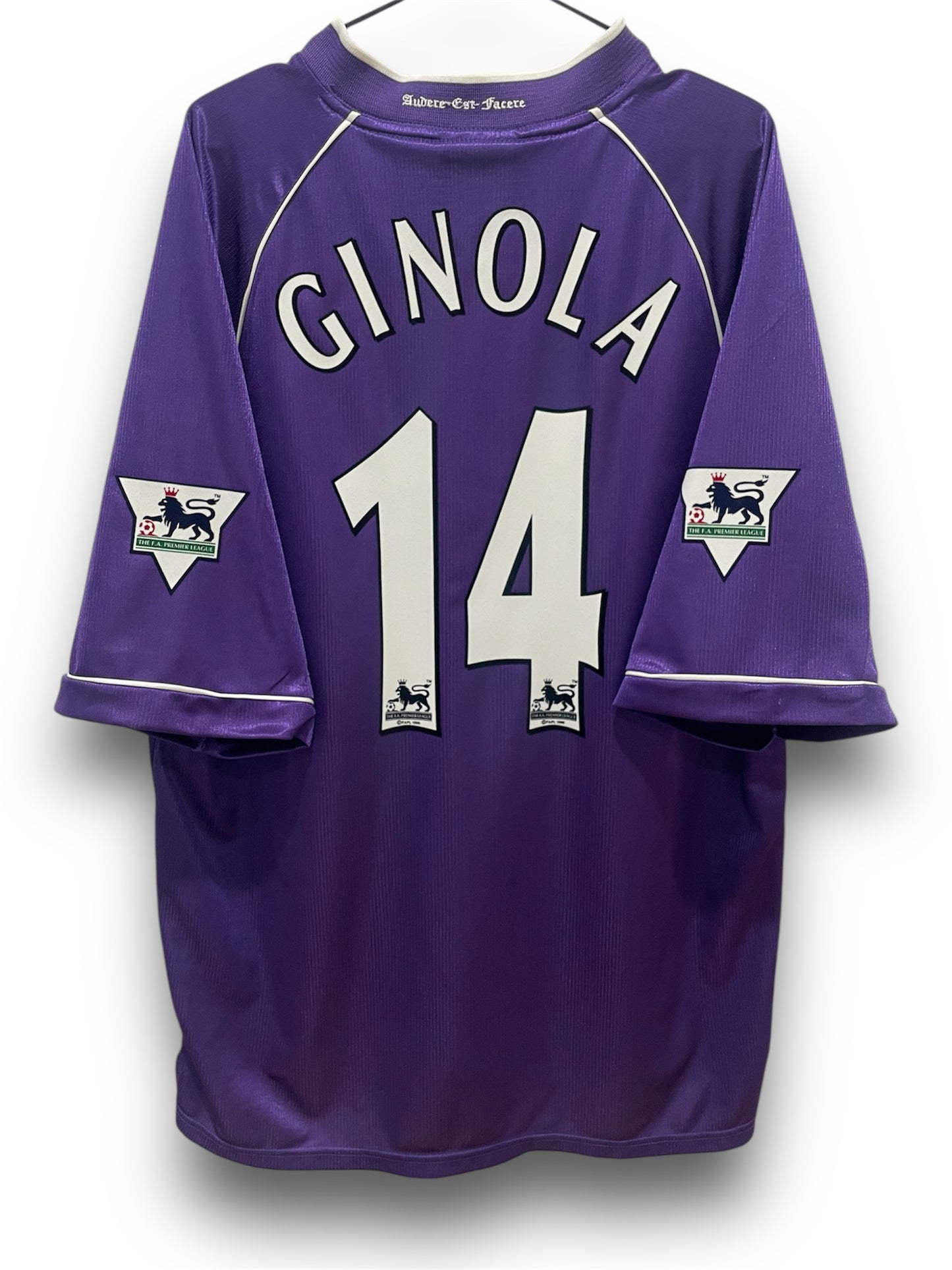TOTTENHAM 1998 AWAY GINOLA XL