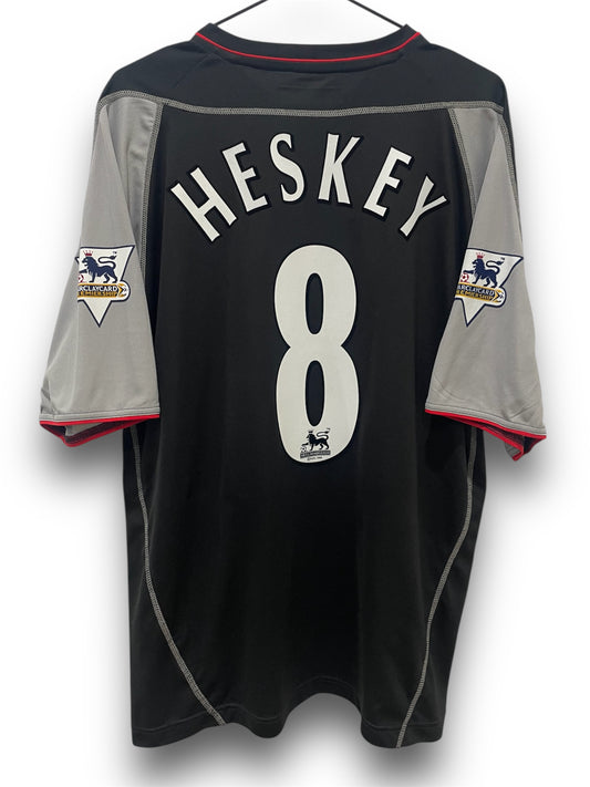 LIVERPOOL 2003 AWAY HESKEY L
