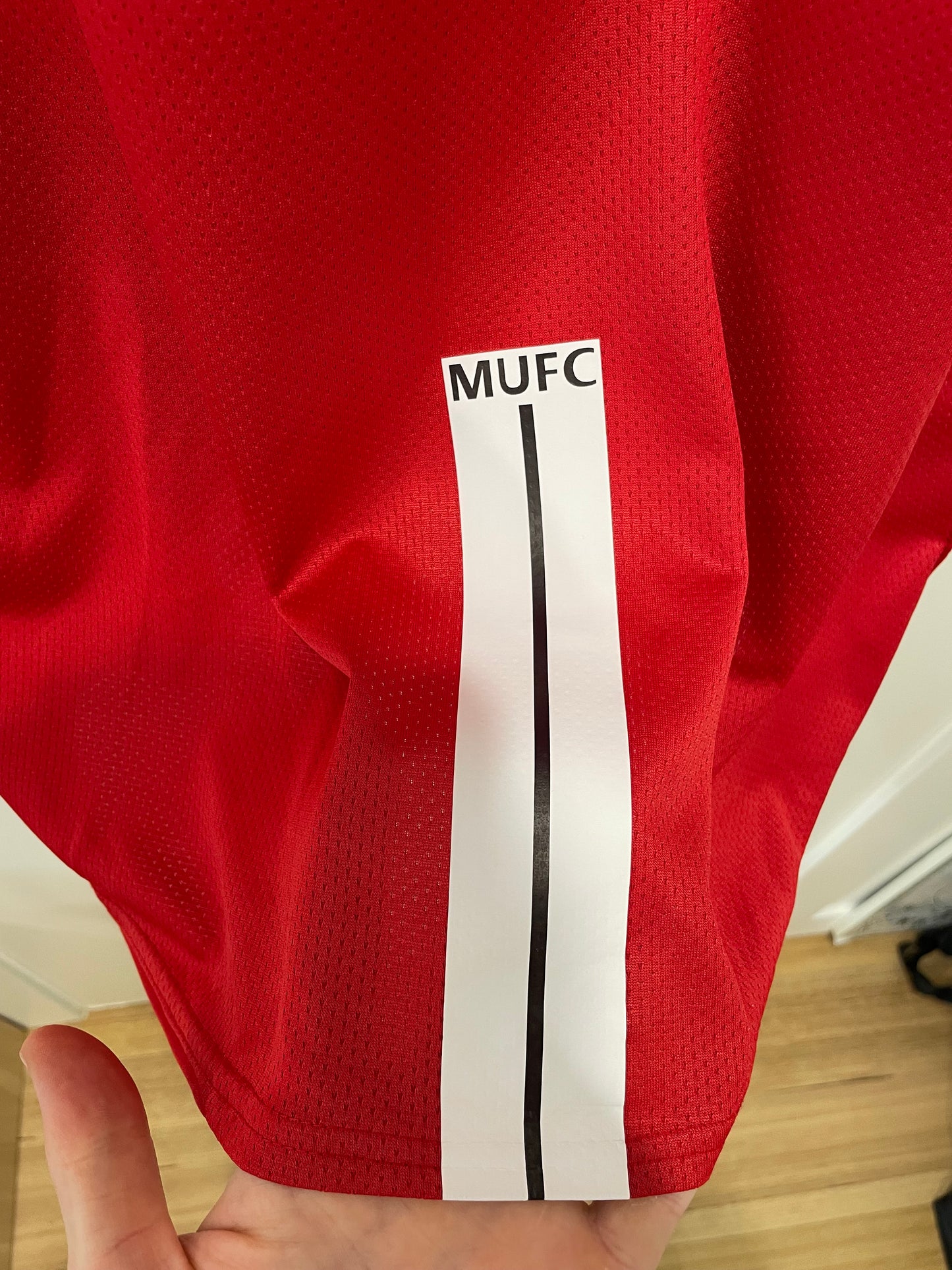 MANCHESTER UNITED 2007 HOME TEVEZ XXL