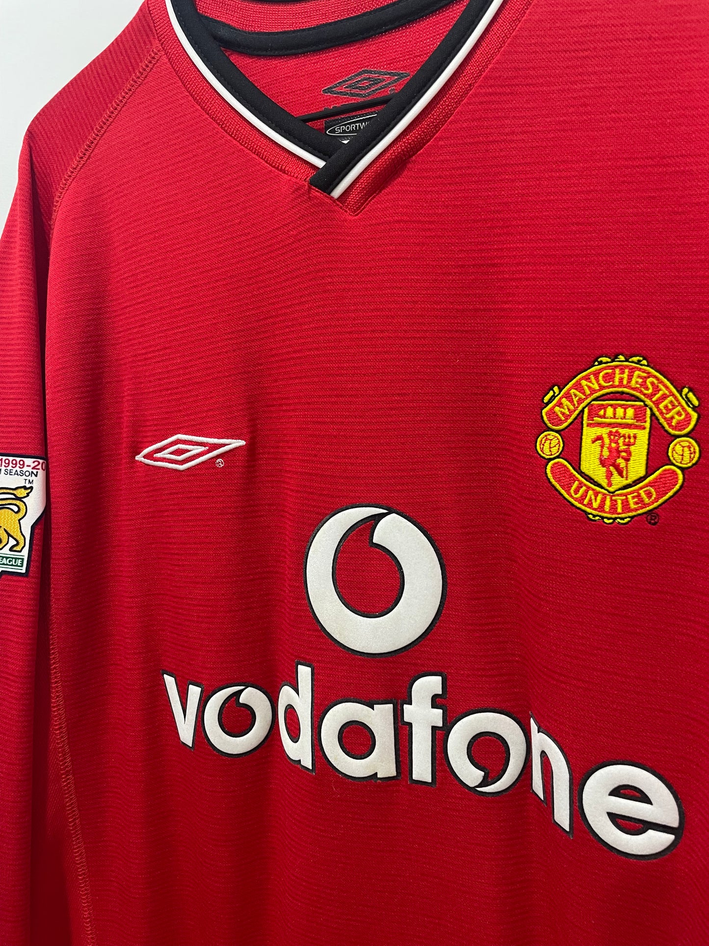 MANCHESTER UNITED 2000 HOME LS BECKHAM L